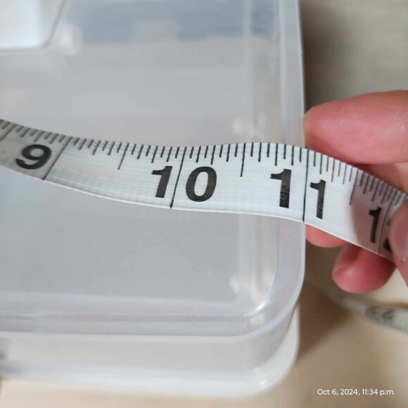 Clear box for medical/health and beauty etc with Handle and turning clasp 2trays - Picture 8 of 10